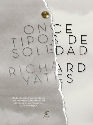cover image of Once tipos de soledad